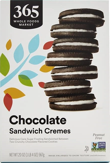 Whole Foods Chocolate Sandwich Cookies