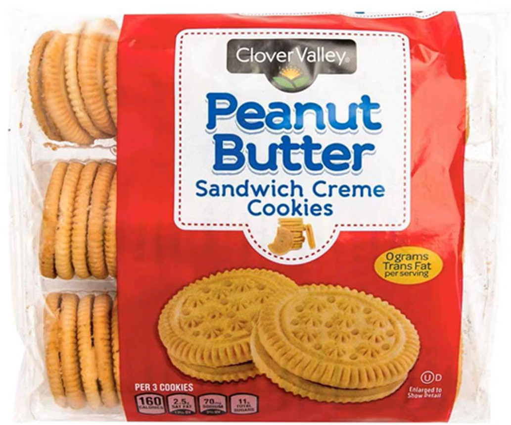 Dollar General Peanut Butter Sandwich Cookies
