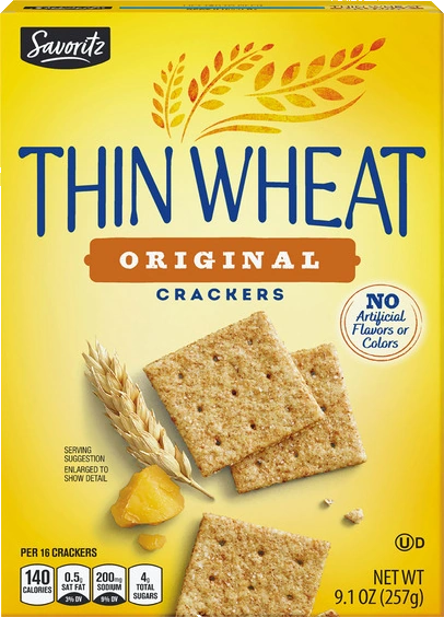 Aldi Thin Wheat Crackers